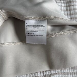lululemon athletica Beige Crop Top